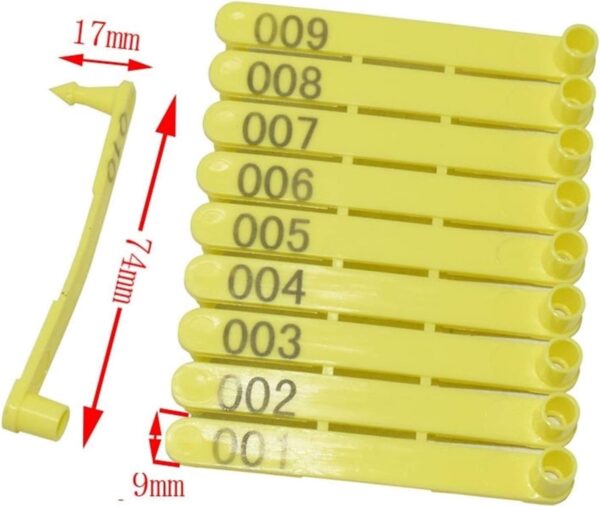 Self-Applicable Folding Ear Tags for Livestock (Pack of 100) - Image 3